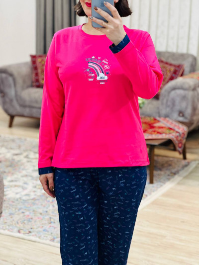 بلوز و شلوار رنگین کمان